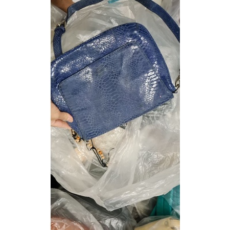 Túi si da thật chốt live