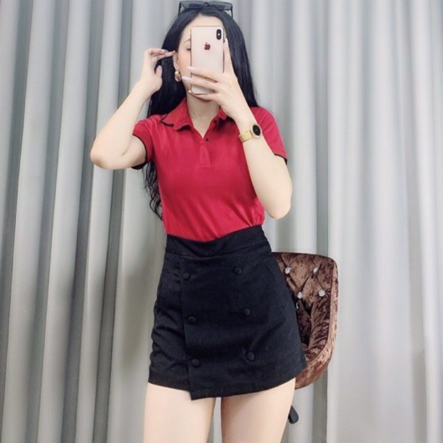Áo đôi polo Áo đôi nam nữ đẹp chất thun cotton 100%