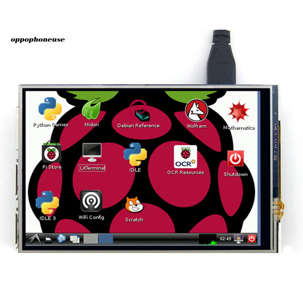 【OPHE】Màn hình LCD HD 3.5 inches + bút cảm ứng cho Raspberry Pi 2/3 Model B | BigBuy360 - bigbuy360.vn