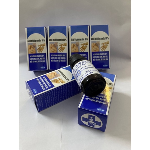 TCA 80% CHẤM SẸO RỖ , SẸO ĐÁY NHỌN