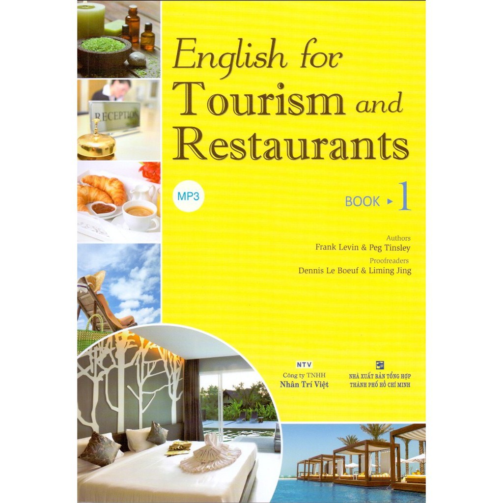 Sách - English For Tourism And Restaurants - Book 1 (Kèm Đĩa MP3)