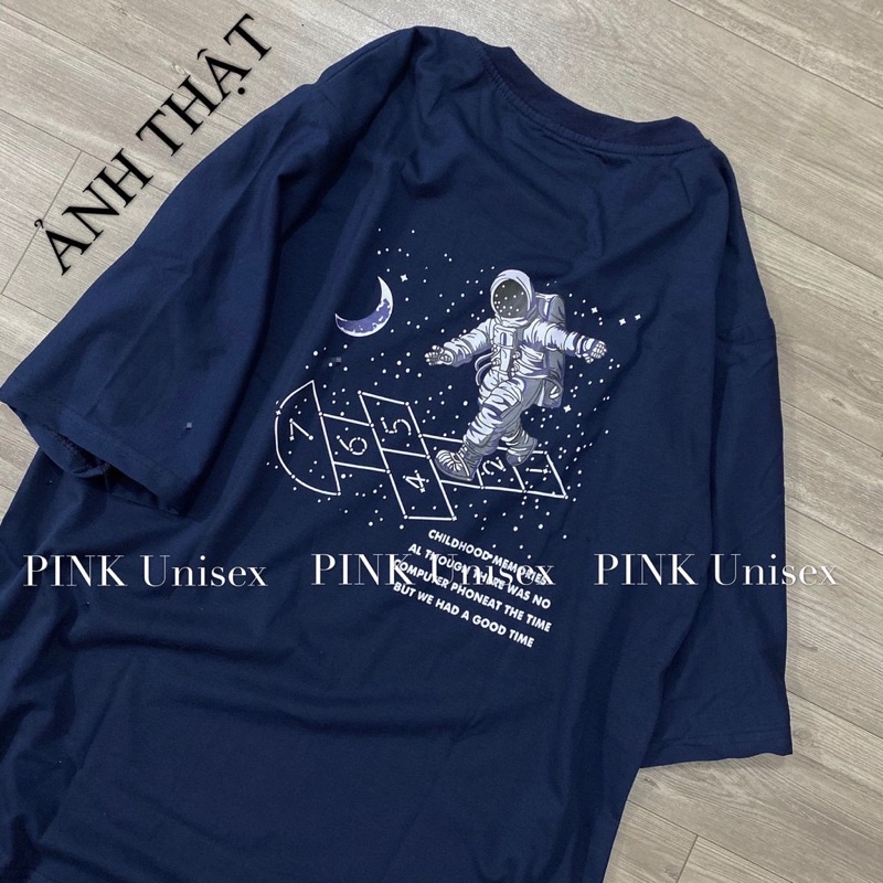 Áo thun phông logo tay Full size PINK tay lỡ form rộng PHI HÀNH GIA Unisex