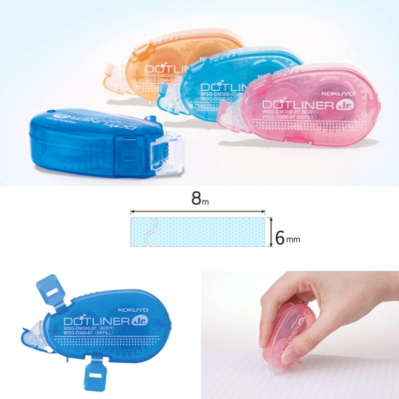 Cuộn Băng Keo Hai Mặt Dài 8M Có Thể Xóa Được