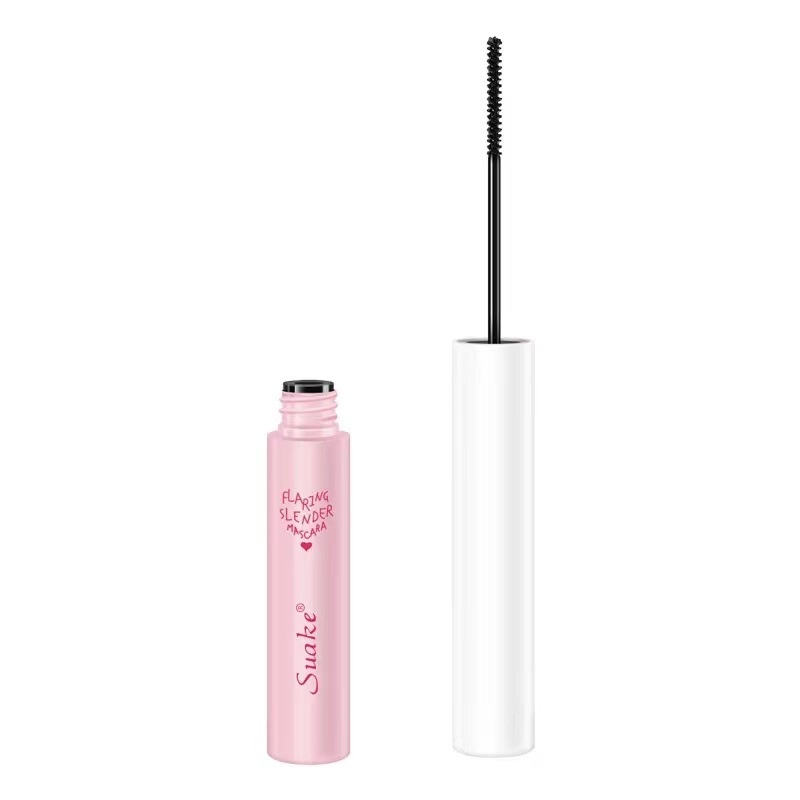 Mascara Đầu Cọ Mịn Chống Nhòe Lâu Trôi Chống Thấm Nước Và Mồ Hôi Chuốt Dài Dày Và Cong Mi