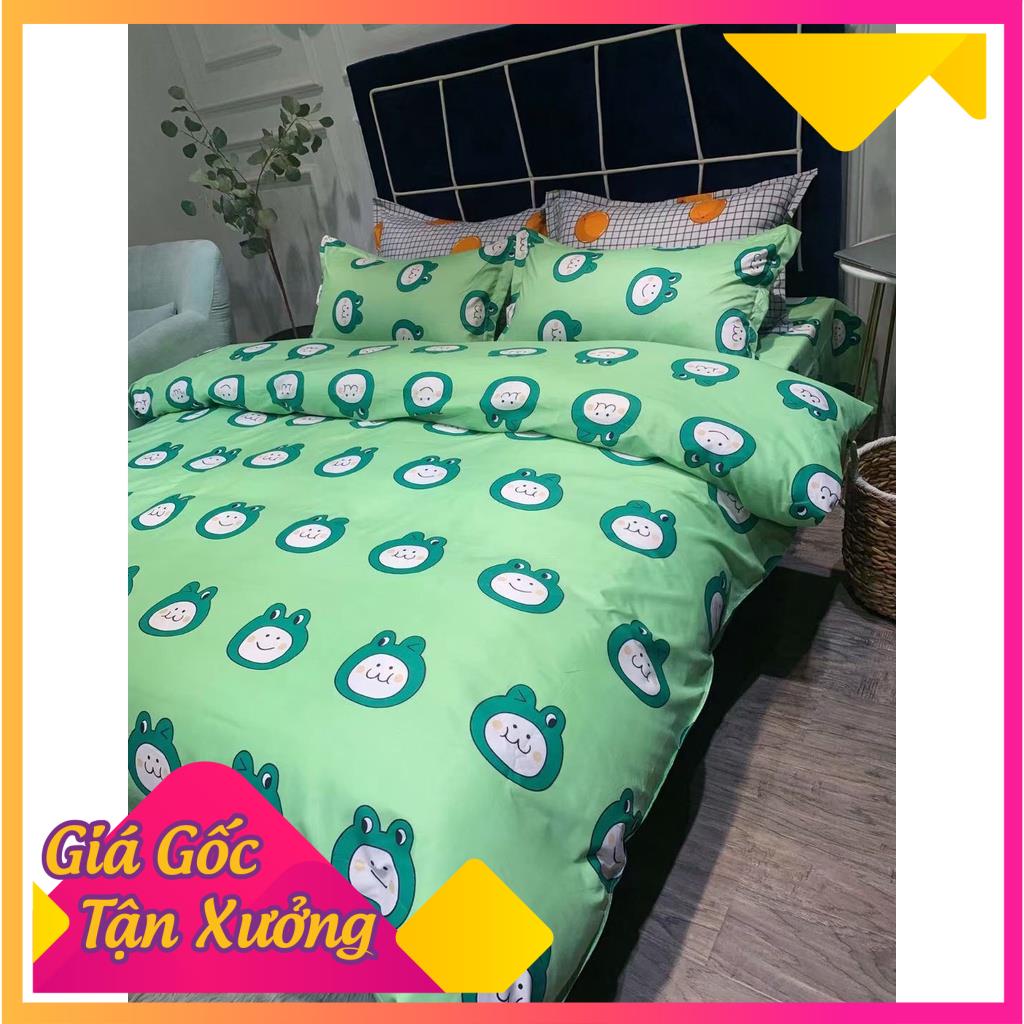 Set Chăn Ga Gối Cotton Poly Maibedding 2021  1m6/1m8/2m  Maibedding Thấm Hút Mồ Hôi Đủ Loại Màu Họa Tiết Giá Rẻ Nhất