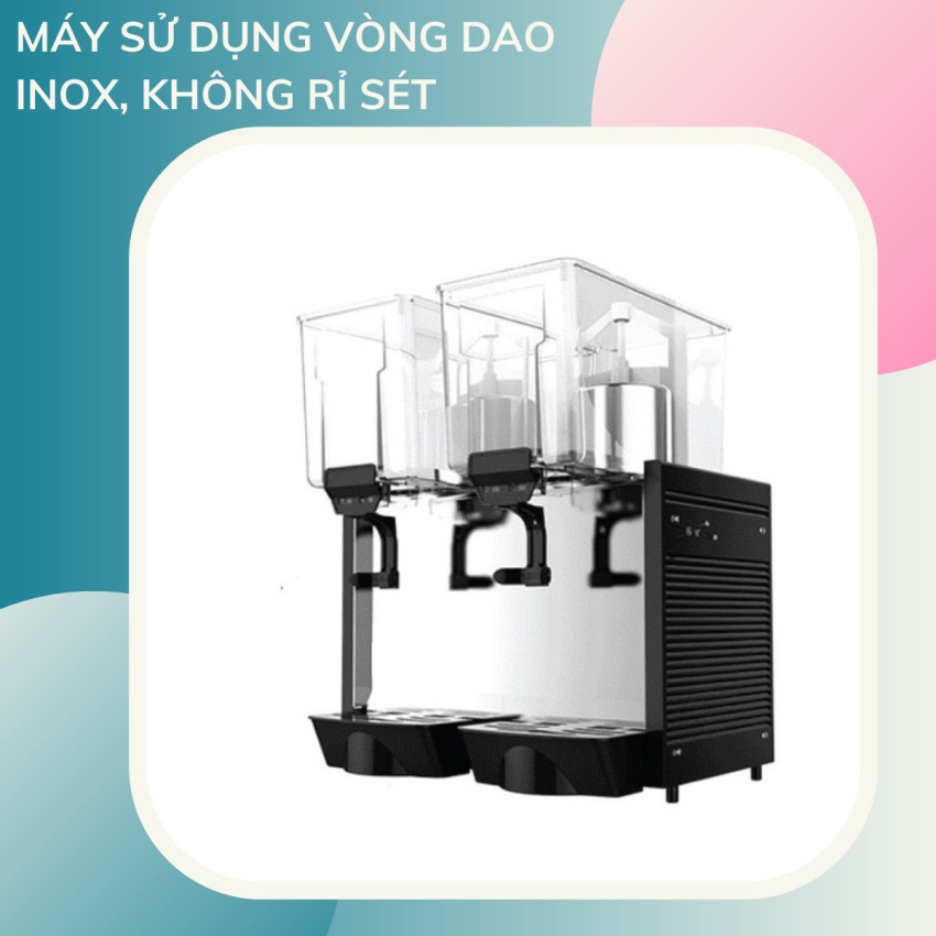 Máy Làm Lạnh Thức Uống 2 Ngăn 3 Ngăn, Chuyên Dùng Để Làm Lạnh Nước Trái Cây, Trà Sữa
