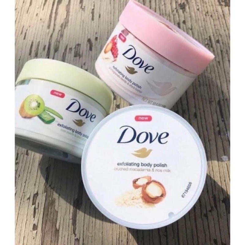 [ XÁCH TAY ĐỨC - MỸ ] TẨY TẾ BÀO CHẾT TOÀN THÂN DOVE EXFOLIATING BODY SCRUB