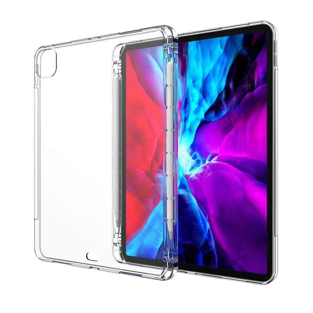 Case Dành Cho Ipad Pro 12.9 Inch 2020 Ốp Lưng Chống Sốc Trong Có Khe cho Apple Pencil | BigBuy360 - bigbuy360.vn