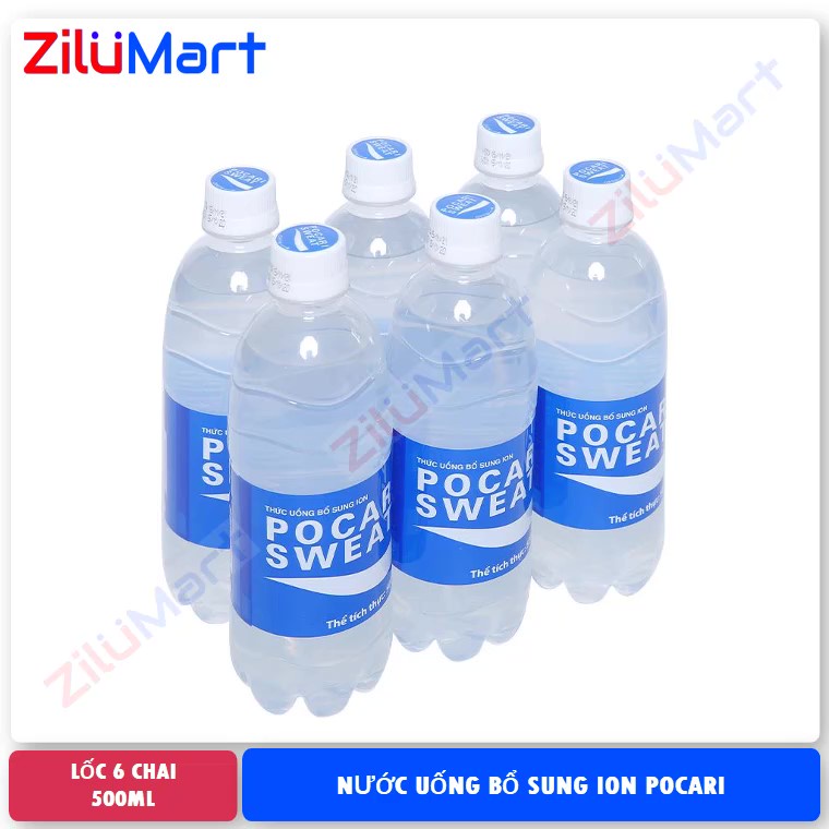 Nước khoáng i-on Pocari Sweat  loại 500ml