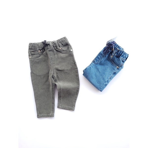 Quần Jean cạp chun xuất dư cho bé