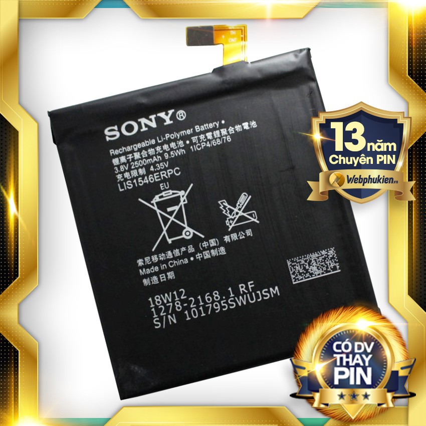 Pin zin cho Sony Xperia C3 D2502 (LIS1546ERPC) - 2500mAh