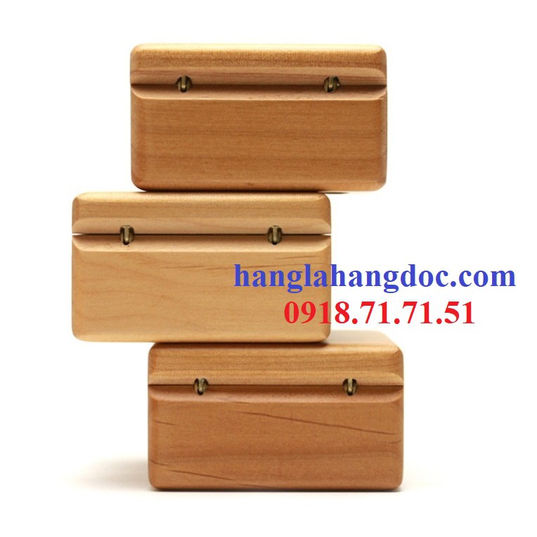 Hộp nhạc gỗ lên dây cót cao cấp, quà tặng sang trọng & ý nghĩa