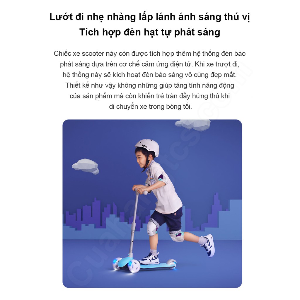 Xe trượt Scooter 3 bánh cho trẻ em MITU Xiaomi