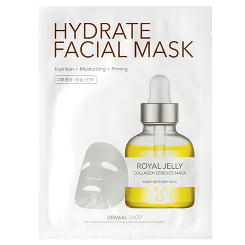 COMBO 5 MẶT NẠ DƯỠNG ẨM COLLAGEN HÀN QUỐC DERMAL HYDRATE FACIAL MASK