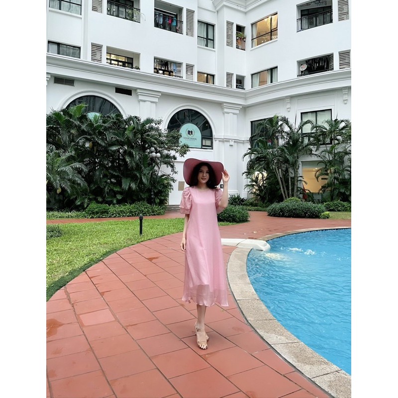 💐 mùa hè Này đi đâu diện em này cũng tươi mát, nhẹ nhàng chất voan tơ bên trong có lớp lót 🛒