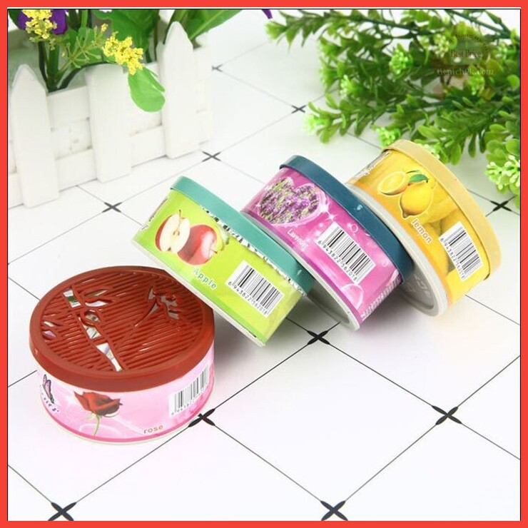 Hộp sáp thơm mini để phòng, ô tô, nhà tắm, toilet, nhà vệ sinh, bỏ tủ quần áo, phòng ngủ khử mùi hôi đuổi muỗi côn trùng