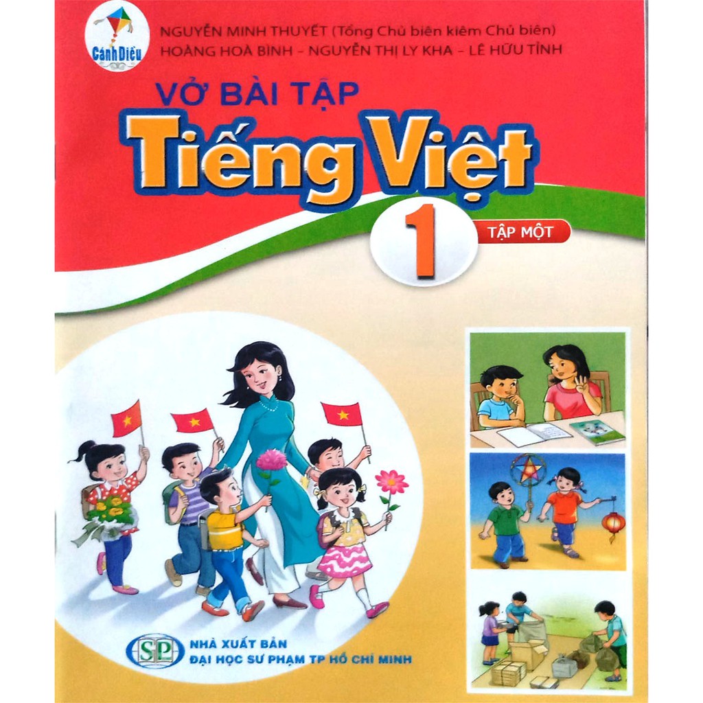 Vở bài tập - Tiếng Việt 1 - tập một (thuộc bộ sách Cánh Diều) | BigBuy360 - bigbuy360.vn