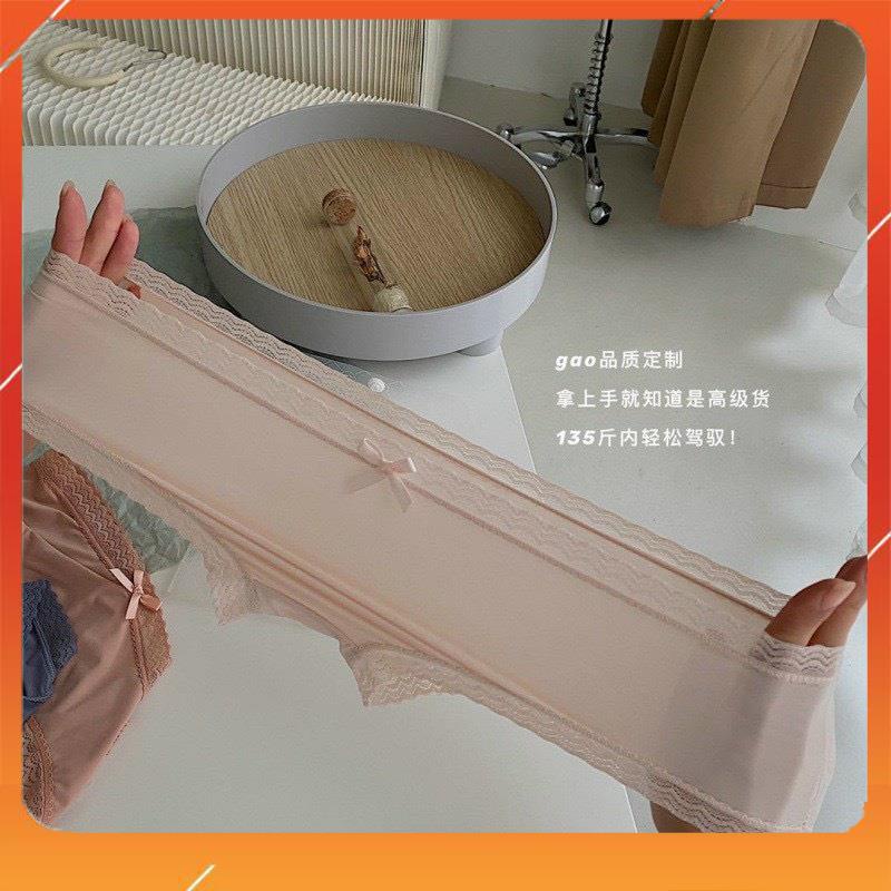 Set 3 chiếc quần lót lụa lạnh cao cấp đóng vỉ siêu nhẹ kháng khuẩn thông hơi không hằn lộ cạp Q9003