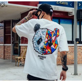 [UNISEX] - Áo thun Gấu Freshniss Panda [From rộng] [SIÊU RẺ]
