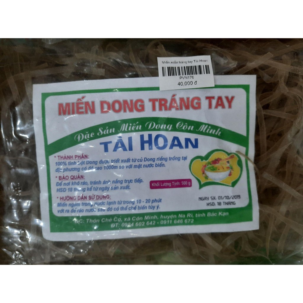 Miến dong tráng tay Tài Hoan