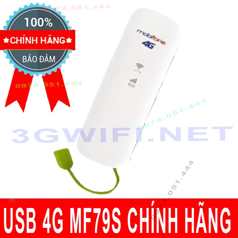 Dcom 4G Mobifone MF79S, 4G Wifi UFI, Huawei E8372 Tích Hợp Phát Wifi Tốc Độ Cao 12 thiết bị