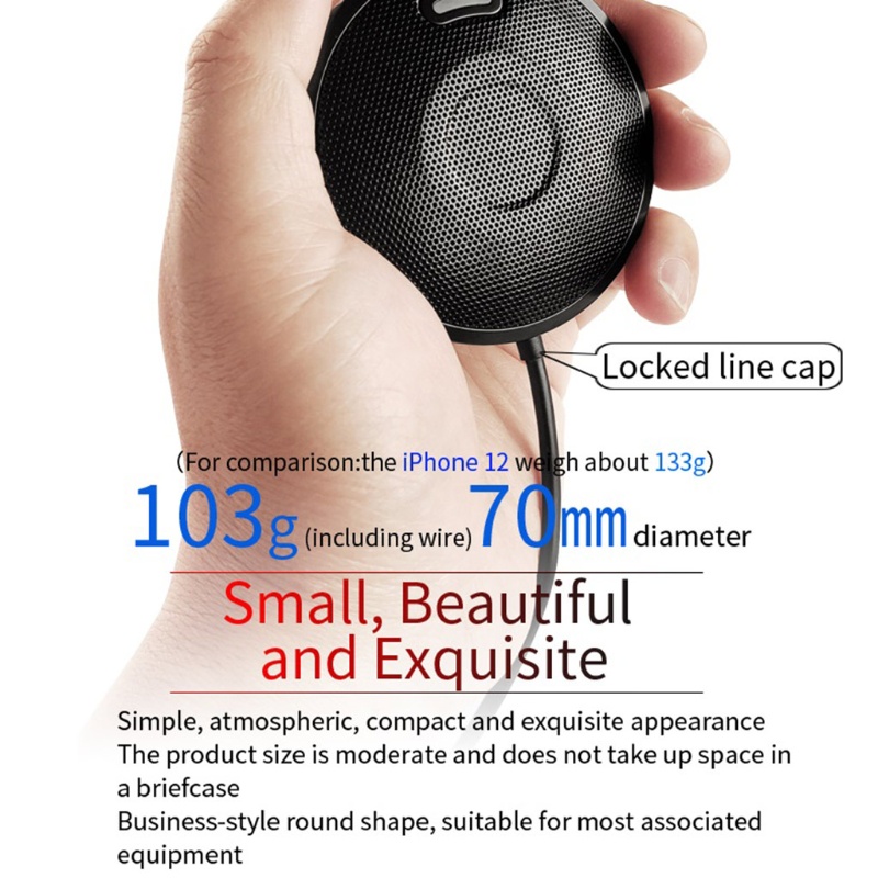 Mic Tụ Điện Đa Hướng zzz USB Đầu Cắm 3.5MM Type-C