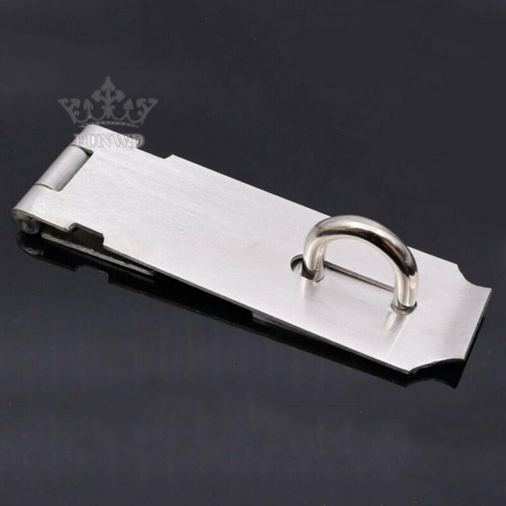 Chốt Cửa Thép Không Gỉ Bền Chống Trộm 3 / 4 / 5 Inch