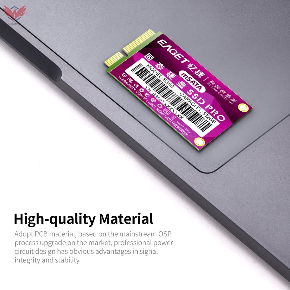 Ổ Cứng Ssd Eaget S350 Ssd M-Sata Tốc Độ Cao Dành Cho Pc / Laptop 1tb | BigBuy360 - bigbuy360.vn