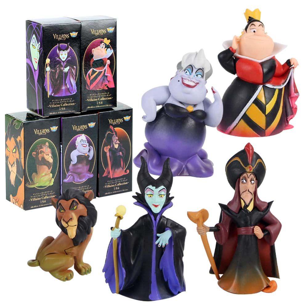 Set 5 Mô Hình Đồ Chơi Nhân Vật Hoạt Hình Công Chúa Jafar Ursula