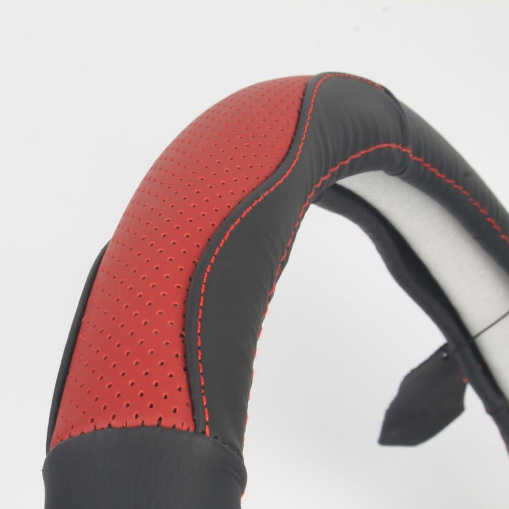 Bọc vô lăng ô tô chất liệu da bò chống trượt thoáng khí siêu sang  siêu bền cho mọi loại xe size 38cm
