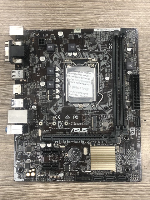 Mainboard ASUS H110M-E/M.2 socket 1151, hàng chính hãng bh 2020