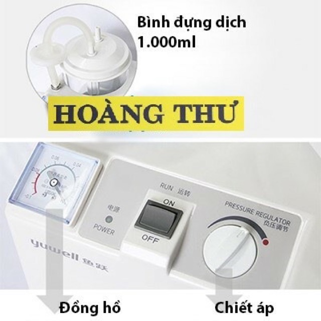 MÁY HÚT DỊCH 1 BÌNH YUYUE 7E-A