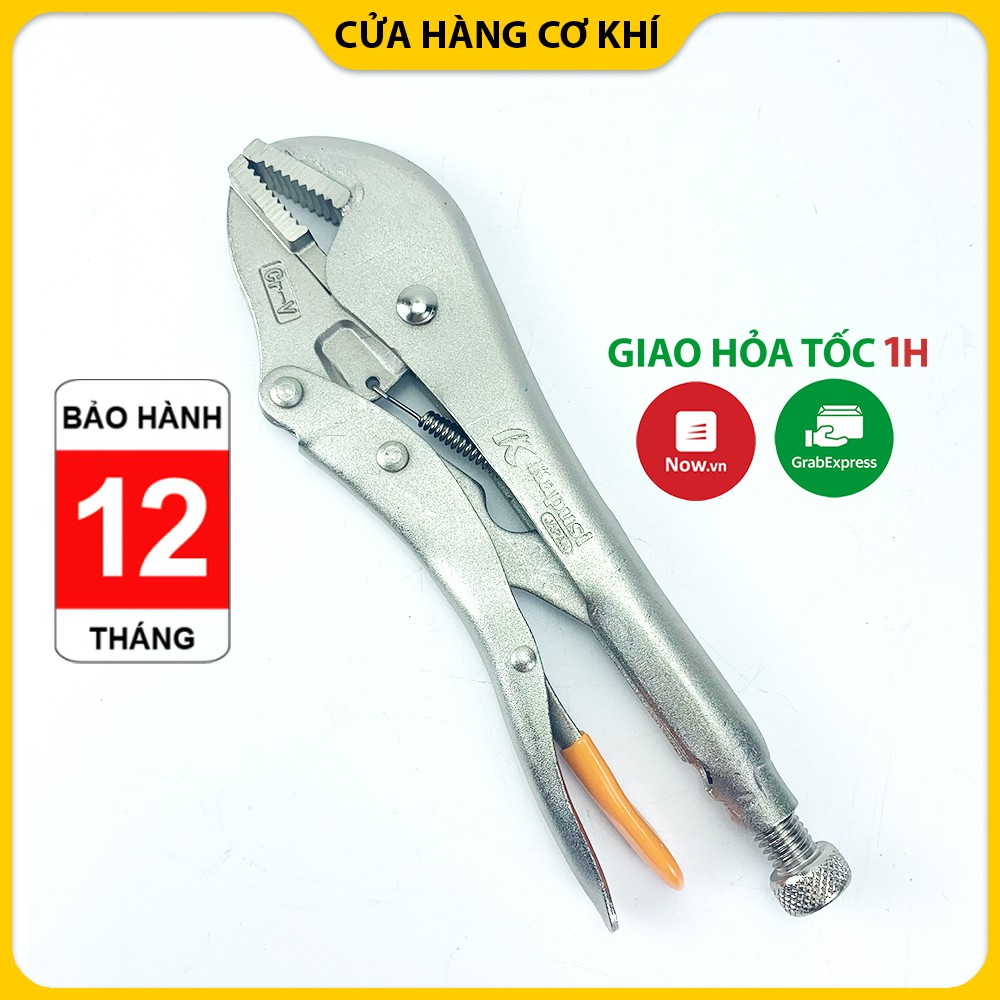 Kìm chết 10 in cap cấp Kapusi chế tạo bằng thép CR-v, và được xử lý nhiệt luyện đặc biệt, đảm bảo độ cứng và độ bền