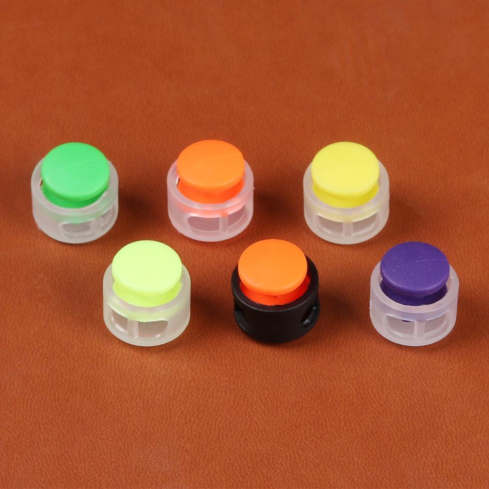 Set 10 Kẹp Nhựa Hai Lỗ Nhiều Màu Sắc Dùng Trong Thể Thao