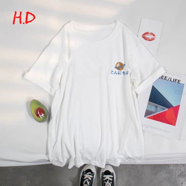 Áo phông quả cầu chữ Nhật HDA0320