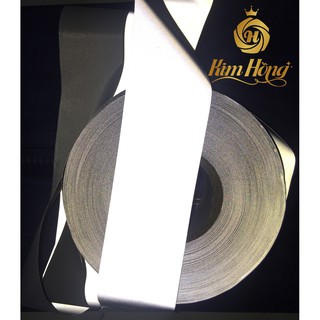 Dây Phản Quang Xám 5cm, 2.5cm (1 cuộn x 100m)