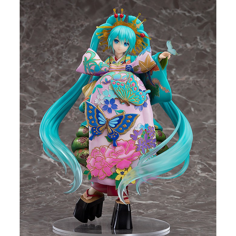 Mô hình chính hãng PVC Scale - Vocaloid - Hatsune Miku - 1/7 - Chokabuki Kuruwa Kotoba Awase Kagami Ver