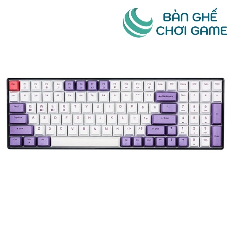 Bàn phím cơ không dây E-Dra EK396W Gateron  - Hàng chính hãng