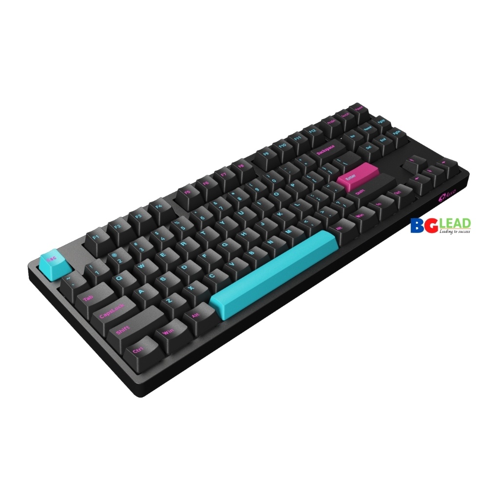 [Chính hãng] Bàn phím cơ AKKO 3087 Midnight R2 Akko switch V2 (Blue/Orange/Pink) - Mai Hoàng phân phối và NH chính hãng