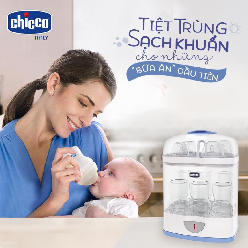 Máy Tiệt Trùng Đa Năng 2 in 1 Chicco (CHÍNH HÃNG) CHO BÉ (CO114534)