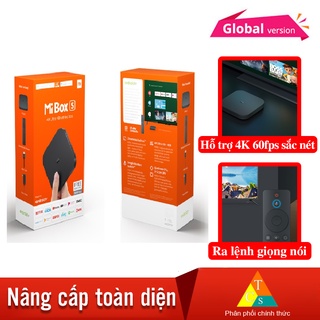 Mua Tivi box Xiaomi Mibox S 4K 2019 Bản Quốc Tế Tiếng Việt tìm kiếm giọng nói Chính hãng