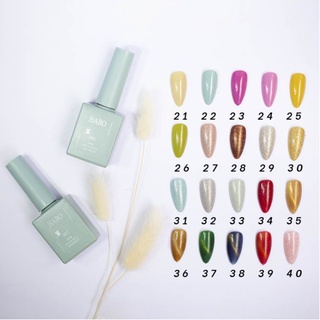 Sơn Móng Tay Habo, sơn gel hàn quốc 15ml chính hãng nhiều màu (21-40)