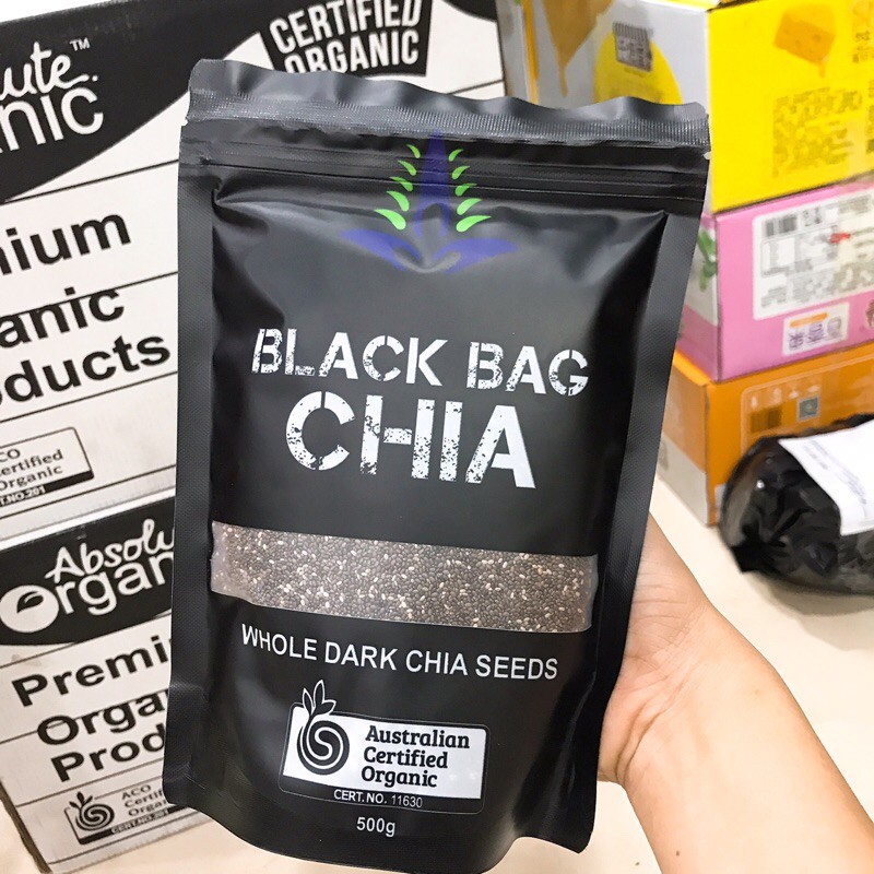 Hạt Chia Đen Black Bag Chia Úc ( Túi 0.5Kg )