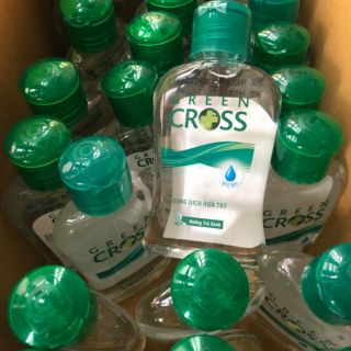 Nước rửa tay khô Green Cross 100ml hương trà xanh