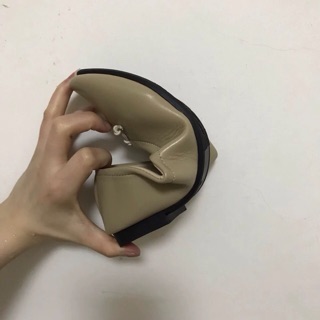 ORDER Giày giày búp bê trơn nơ nhỏ
