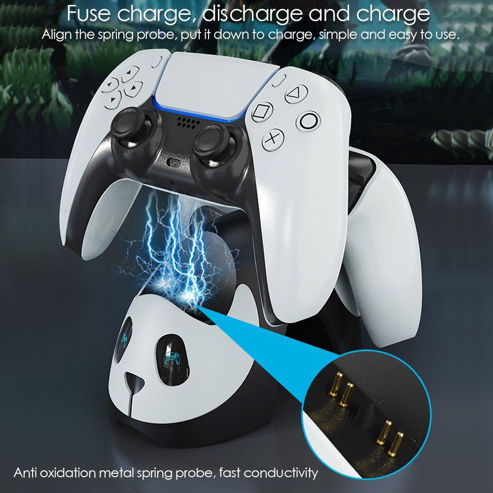 MYRONGVN for PS5 Gaming USB Charge Charge Cradle Charging Dock