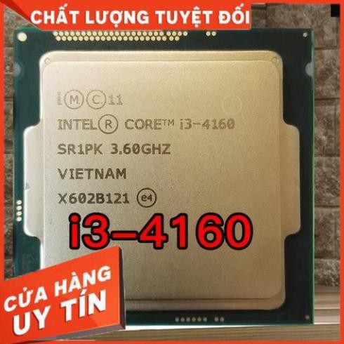 CPU sk 1150, cpu i3 4130, i3 4150, i3 4160, i3 4170, chíp máy tính chạy được trên main h81, b85, h97, z97