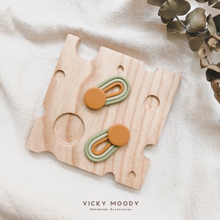 Khuyên tai đất sét nữ VICKY MOODY| Spring Collection | EC04_03