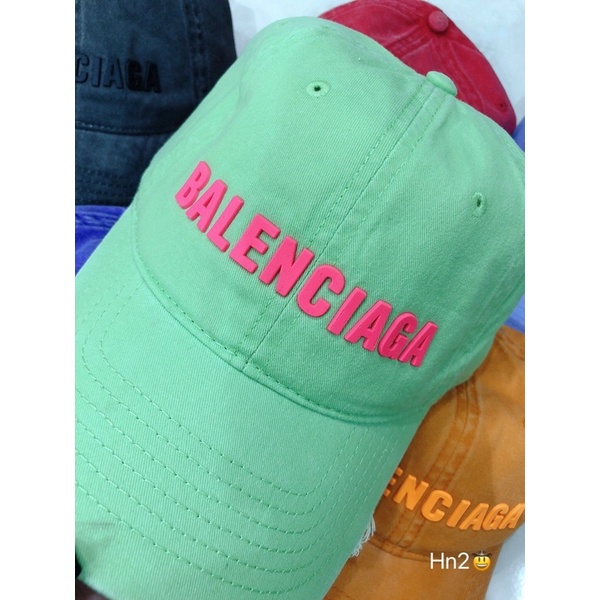 Mũ Balenciaga Chữ Nổi Có Hộp - Nón Balenciaga Cao Cấp Có Hộp Tặng Kèm
