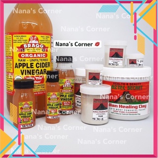 Combo mặt nạ đất sét aztec và giấm táo bragg : làm sáng da giảm mụn